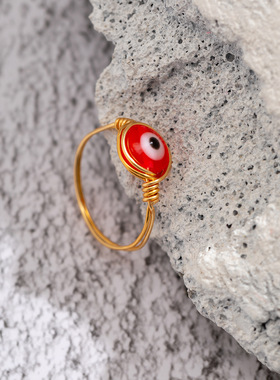 欧美跨境饰品创意简约民族风眼睛