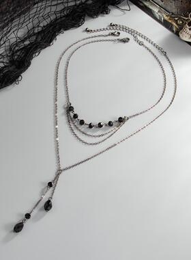 欧美跨境哥特暗黑风仿水晶滴血