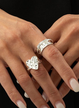 欧美跨境设计感液态金属褶皱宽面