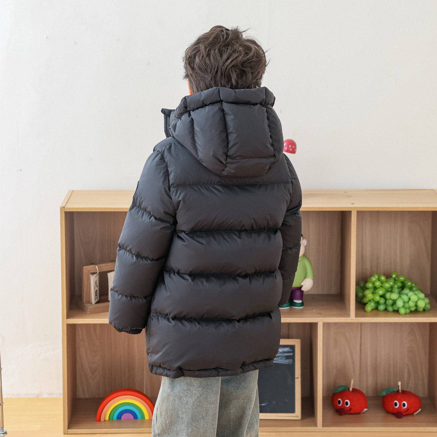 2025新款冬季男童羽绒服中长款90白鸭绒加厚保暖儿童女童洋气外套,淘宝优惠券,粉丝福利购,淘宝优惠卷