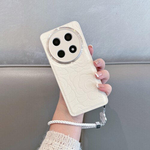 适用于华为畅享70pro手机壳新款女ctr一al20全包防摔hi畅亨p70por简约畅想七零pr0山茶花高级感享畅畅销ctral - 图0