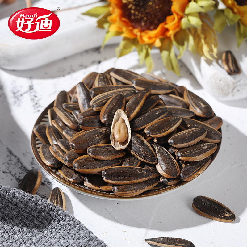好迪焦糖500g小包装大颗粒葵花籽 茂兴食品瓜子