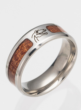 指环13号热卖首饰相思木情侣木纹