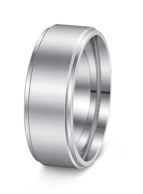 欧美不锈钢饰品男士哑光镀黑不锈