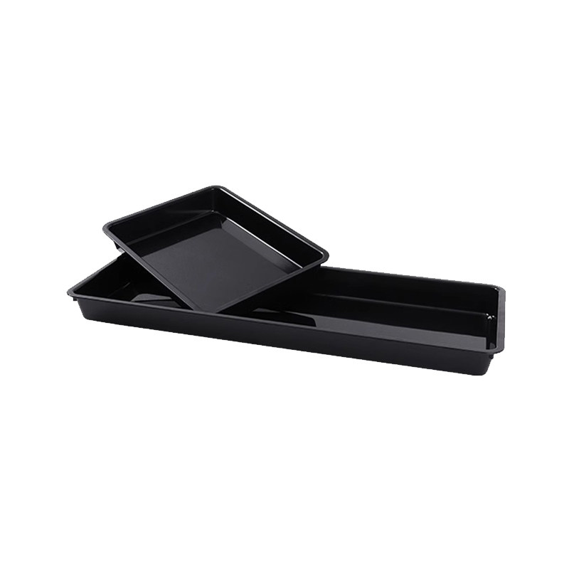 Black thickened pork tray freezer display pad