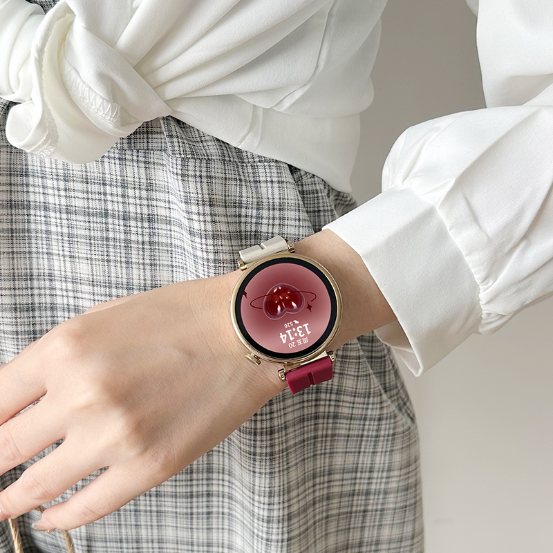 psnld适用小米手表watch s4/3/2pro表带硅胶小米color2手表带拼色小香风智能运动xiaomi watchs2腕带夏天女生 - 图0