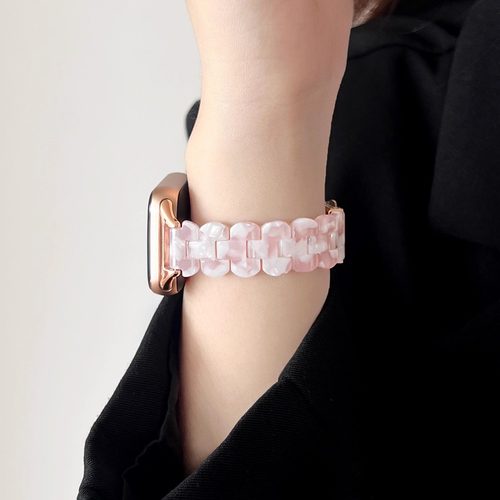 适用小米手环9pro表带新款树脂红米手表腕带智能运动手表redmiwatch6/5/4手表带八九代por版替换带女生高级感 - 图0