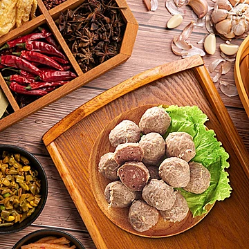 【39.9】潮汕牛肉丸250g*6袋[11元优惠券]-寻折猪