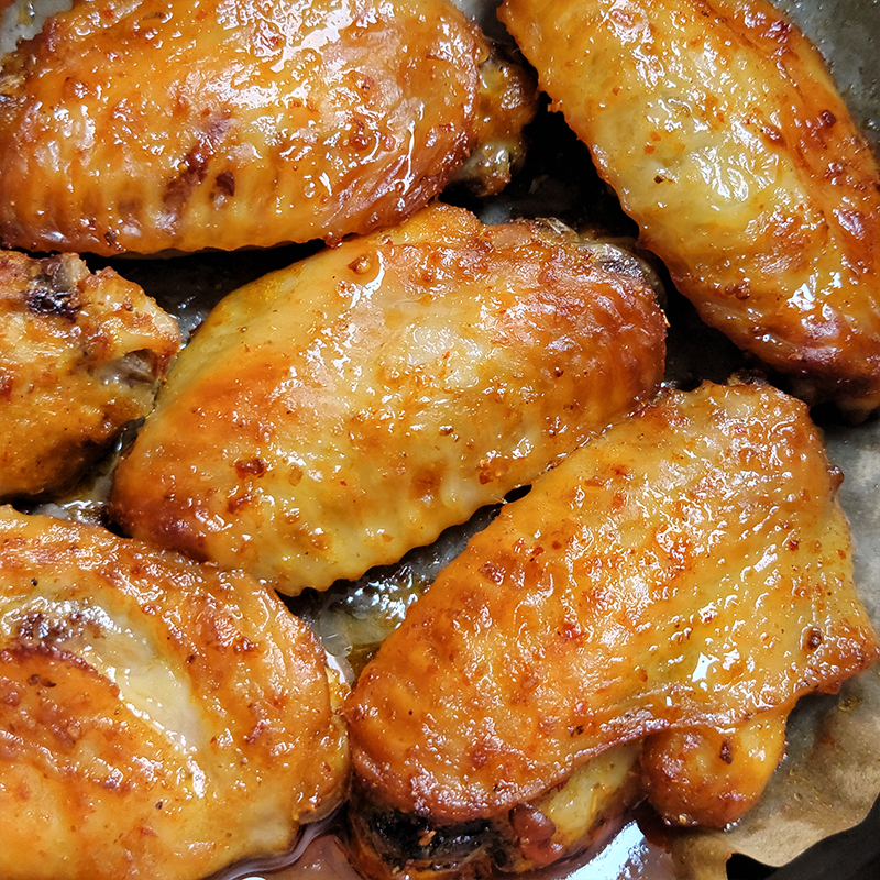 百倍德藤椒鸡翅中腌制半成品烧烤烘焙食材烤翅家用商用小吃鸡翅中 - 图1