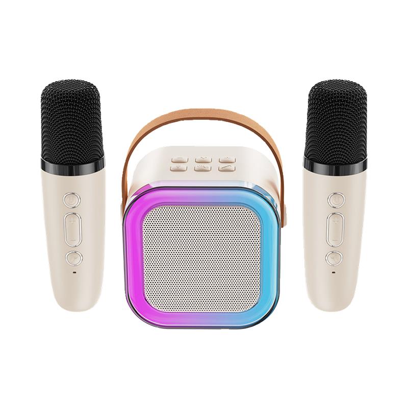 Peiqing mini all-round karaoke Bluetooth speaker home KTV audio microphone all-in-one portable outdoor singing artifact