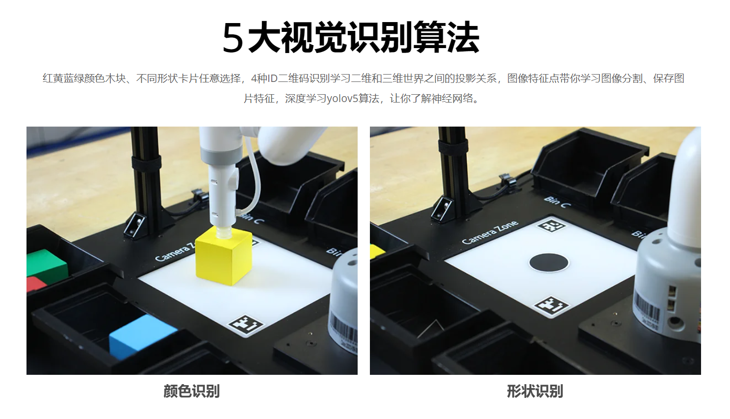 —mycobot 协作机械臂—STEM人工智能套装—教学/视觉 - 图2