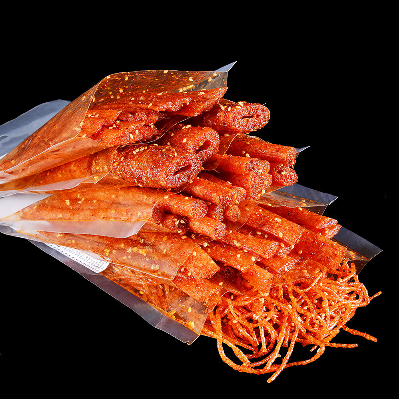 赛一网红辣条零食大礼包125g 赛一食品豆腐干