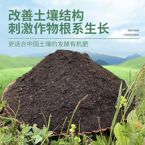 小杨厂长腐熟发酵羊粪肥内蒙古羊粪有机发酵花肥种菜果树蔬菜专用 - 图2