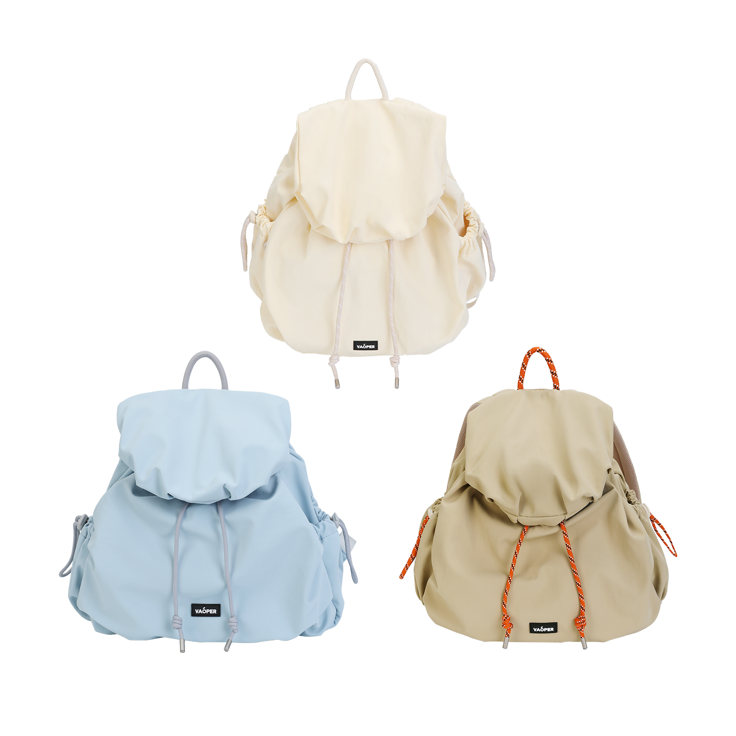 VAOPER喂牌双肩包女大容量通勤包休闲旅行轻便背包高颜值出游书包 - 图3