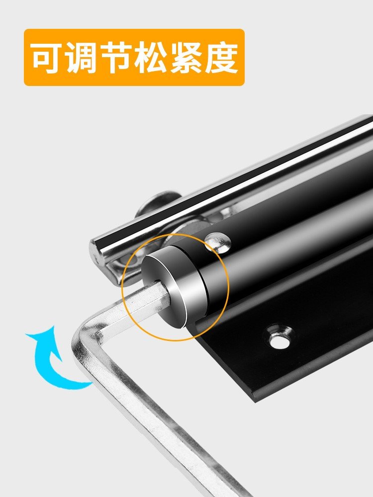 闭门器家用自动关门器大号室外铁门防火门弹簧滑轮缓冲消防