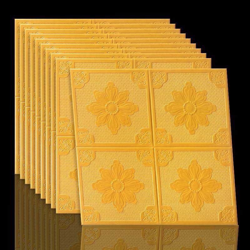 d立体墙贴防水防潮泡沫贴墙墙纸自粘天花板吊顶简约贴纸墙面翻新,淘宝优惠券,粉丝福利购,淘宝优惠卷