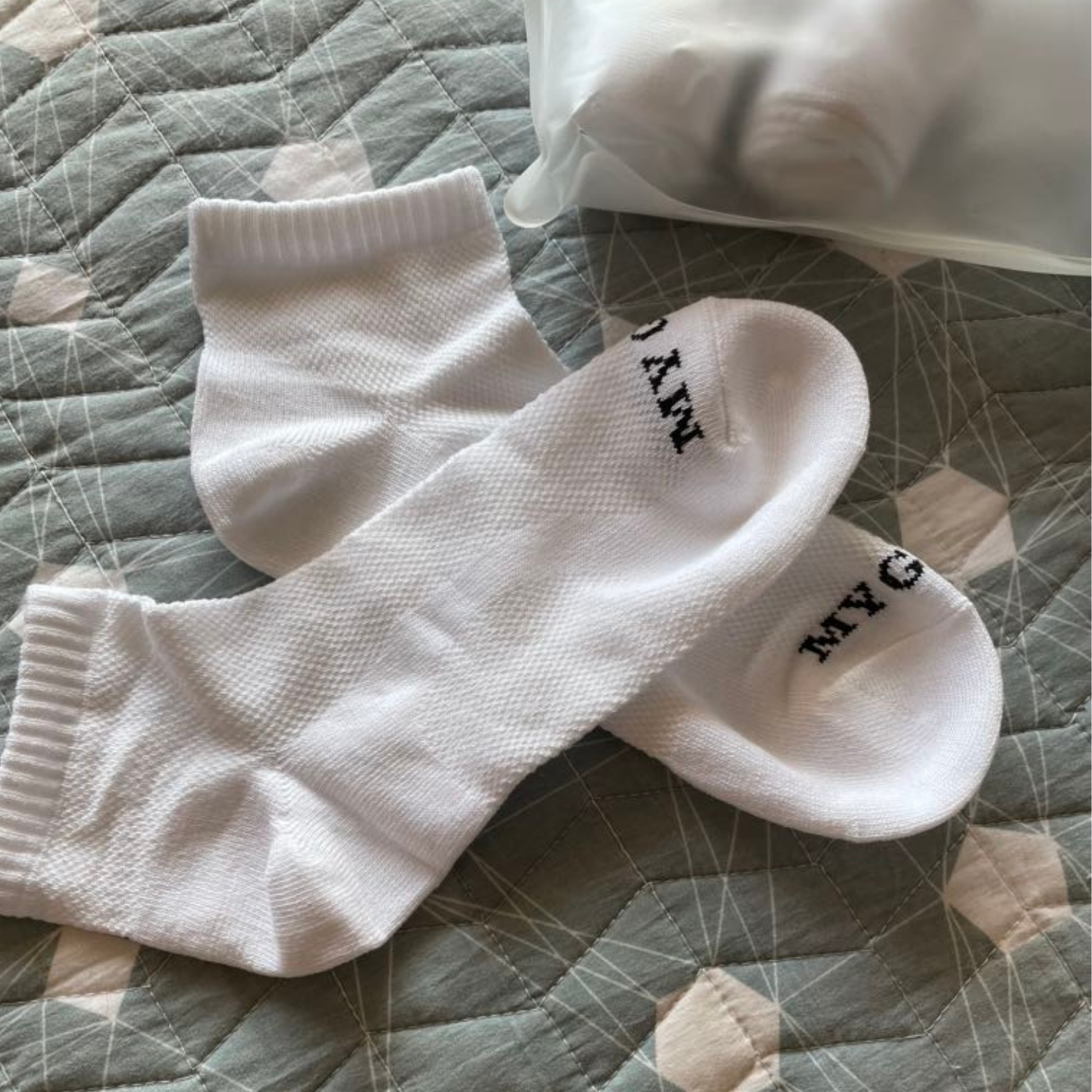 竹纤维一哥优购四季袜子防臭网眼透气男士女士运动款短袜子7双装 - 图2