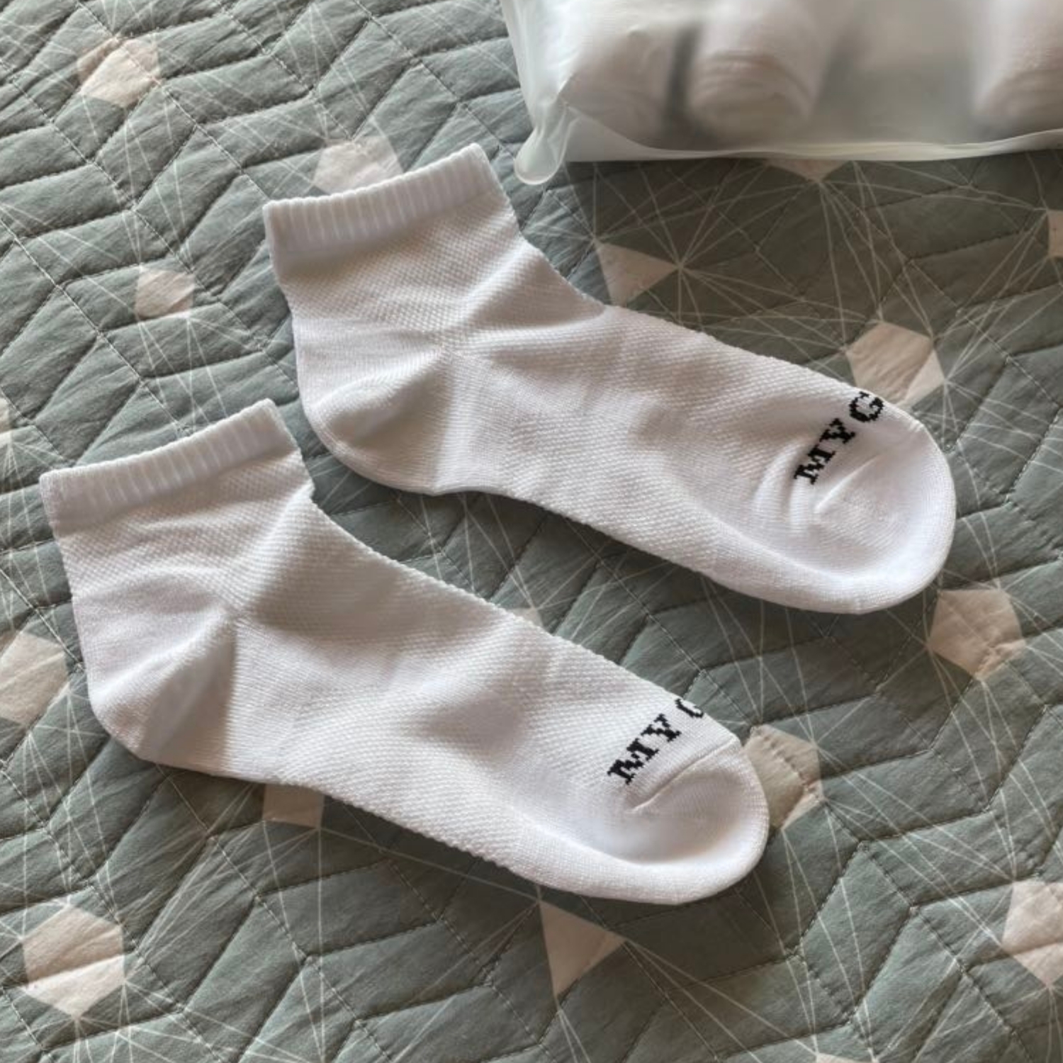 竹纤维一哥优购四季袜子防臭网眼透气男士女士运动款短袜子7双装 - 图3