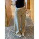 Pusumede ideal pants type high waist jeans women's loose straight wide leg pants slimming versatile casual pants