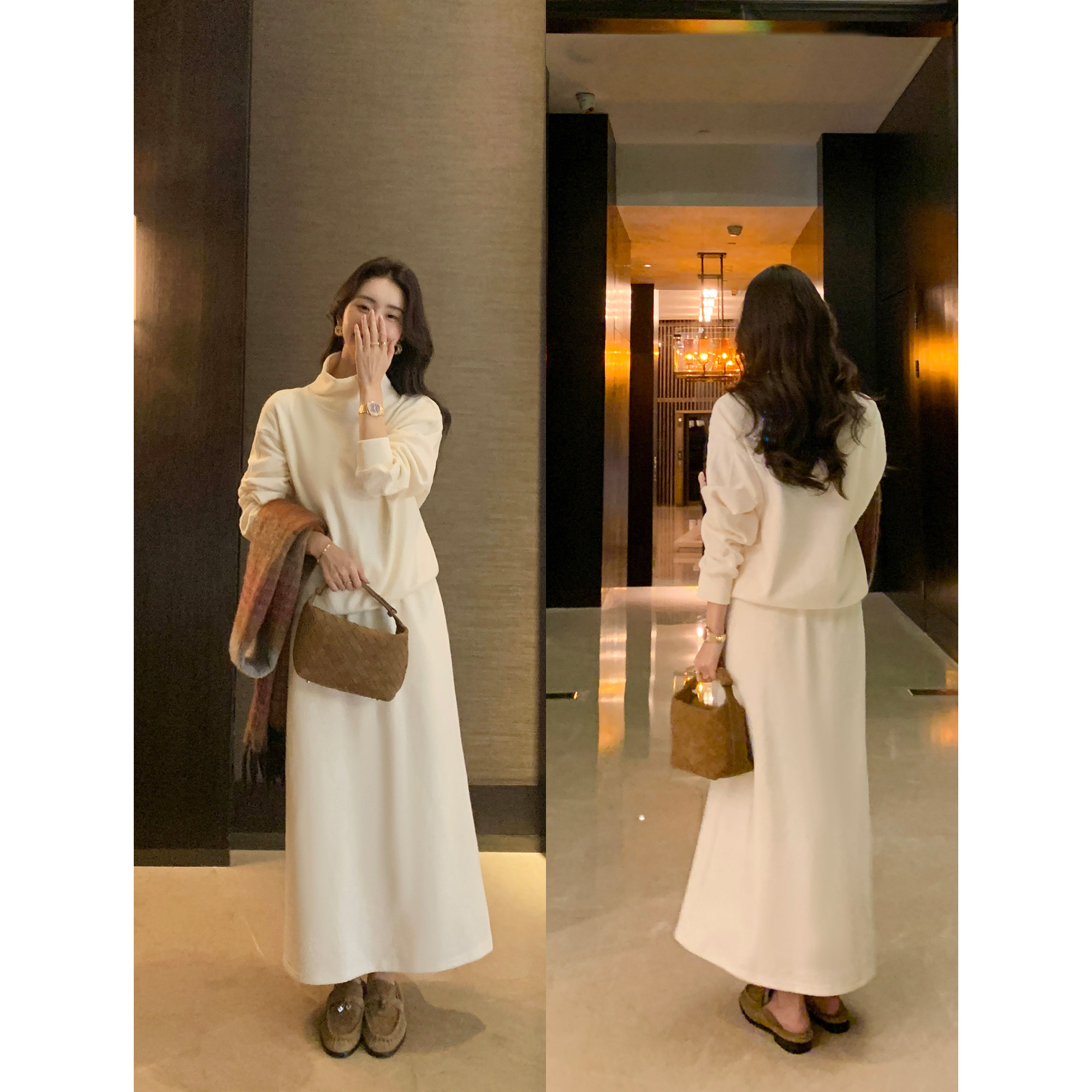 pusumede 随心配丨宽松休闲套装女半高领套头卫衣/休闲裤/半身裙,淘宝优惠券,粉丝福利购,淘宝优惠卷