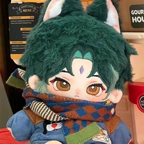 20cm厘米棉花娃娃送骨架换装人形公仔超萌送女生礼物可爱玩偶 - 图2