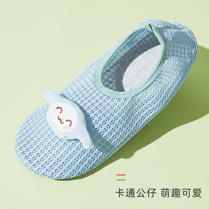 夏季薄款成人地板袜男女防滑软底大人居家宝宝室内学步儿童鞋袜套 - 图3