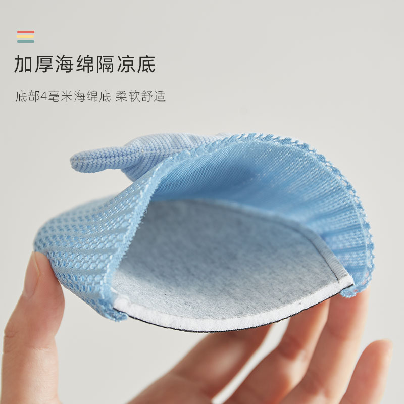 夏季薄款成人地板袜男女防滑软底大人居家宝宝室内学步儿童鞋袜套 - 图2