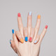 Unna (beauty) unna 2024 pleasant colorful color manicure candy color Internet celebrity model exclusive for nail salons