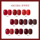 UNNA Anchor Red Nail Polish Gel Stunningly Whitens