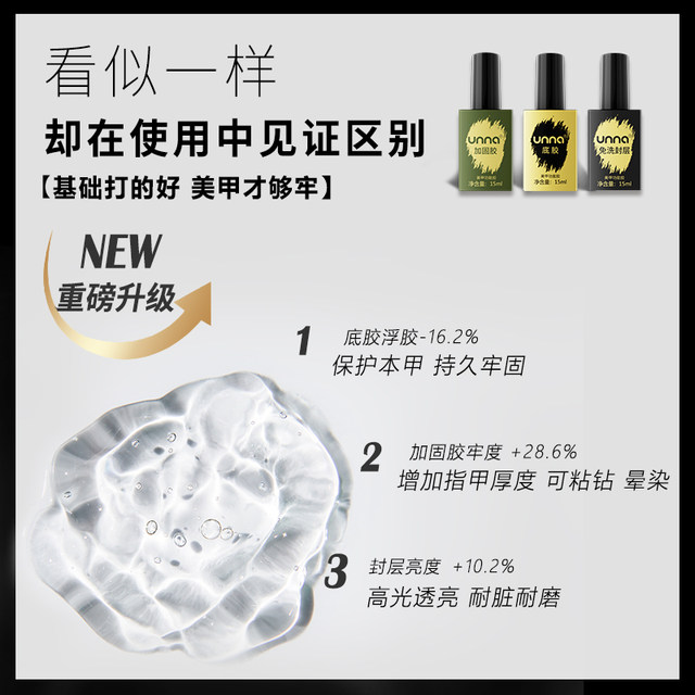 UNNA small square bottle series functional glue sells 10w