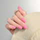 Unna2024 new Barbie Barbie pink solid color high-end fashion party color nail salon exclusive