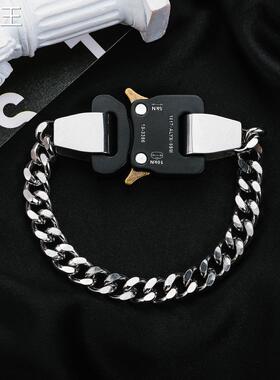 高街时髦插头锁扣ins金属