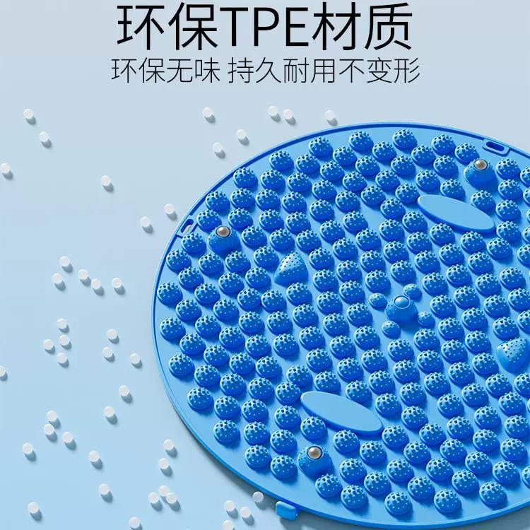 指压板圆形超大加厚家用足底按摩垫舒身按摩放松运动按摩趾定制