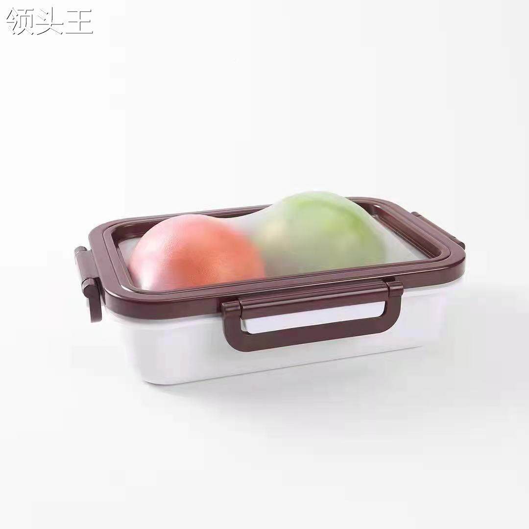 新款硅胶弹力盖保鲜盒冰箱专用食品级分类盒收纳盒塑料密封盒
