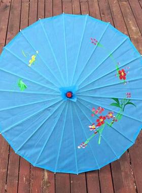 舞蹈伞 演出伞大号绸布走秀古典伞模特道具跳舞伞吊顶装饰伞定制