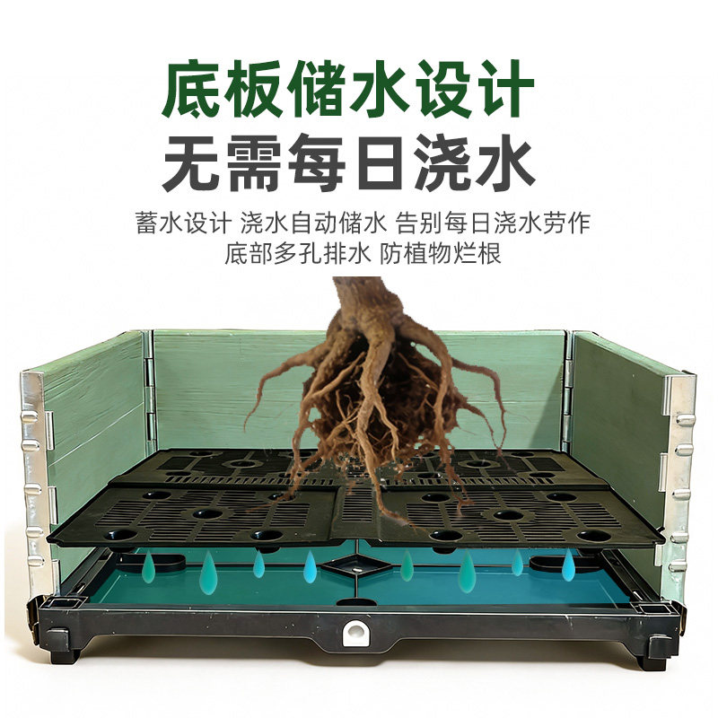 防腐木花箱户外庭院种菜盆室外长方形大花盆阳台蔬菜种植专用箱,淘宝优惠券,粉丝福利购,淘宝优惠卷