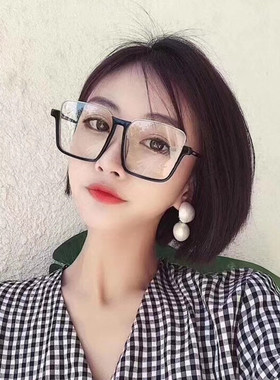 墨镜复古风小红书下半框太阳镜