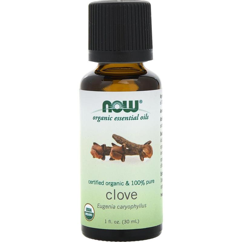 ESSENTIAL OILS NOW; CLOVE OIL 100% ORGANIC 1 OZ - 图0