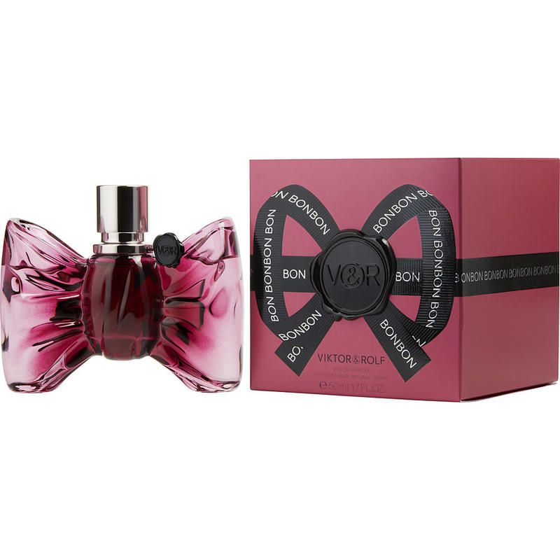 Viktor&Rolf 粉色蝴蝶结香水Bonbon糖果EDP 50ml 花果香甜味女香 - 图0