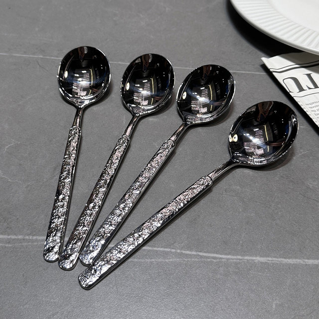 304 stainless steel round head more eating spoon spoon