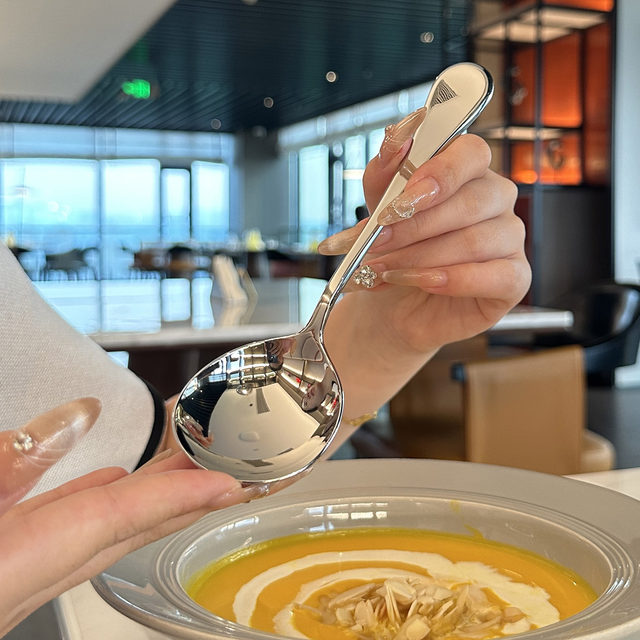316 stainless steel western food spoon