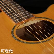 40 Inch Face Single Guitar Cloud Cedar Wood Peach Core Veneer Bright Light JF Bucket Ballad Guitar Guitarding