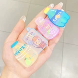 Аксессуары для волос ежедневные предметы первой необходимости Три -летняя магазин 14 цветные волосы украшения ежедневные поставки детские напитки папка девушка милая карта девочка фрукты морожено