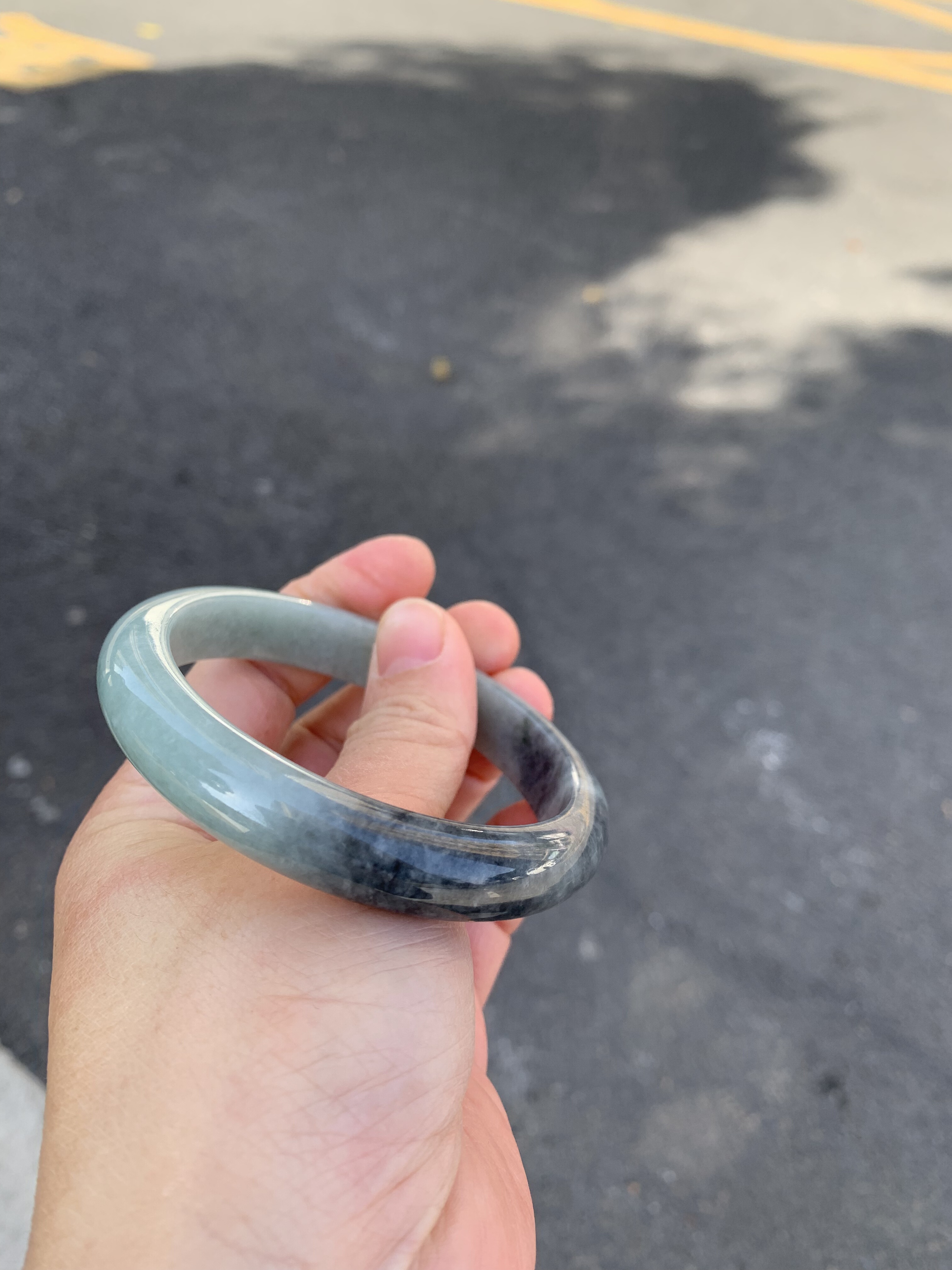 59.5-11.5-7.5缅甸纯天然A货翡翠半山半水半绿半黑特色证书966,淘宝优惠券,粉丝福利购,淘宝优惠卷