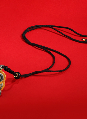 S925纯银镀金天珠白度母吊坠民族风佛像吊坠随身小佛像小吊坠项坠