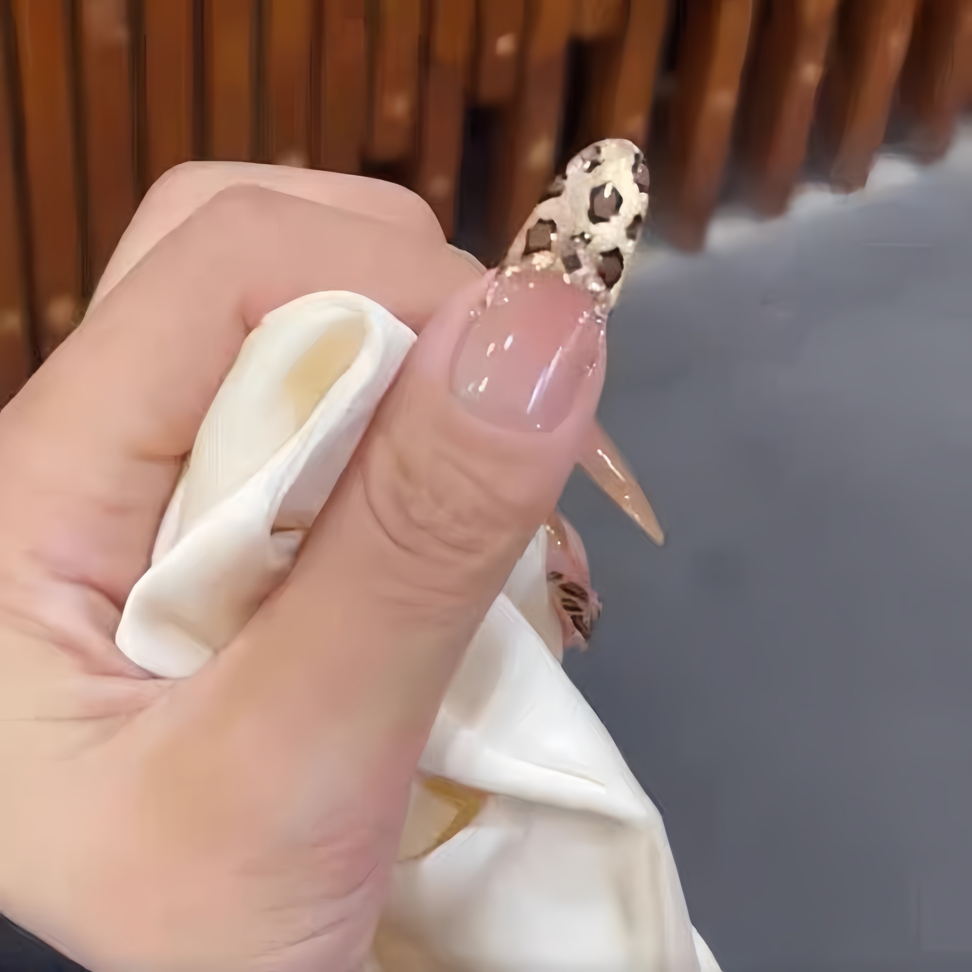 曼辞纯手工穿戴甲椭圆甲秋冬猫眼豹纹高级感美甲可拆卸假指甲贴片,淘宝优惠券,粉丝福利购,淘宝优惠卷