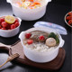 Huibo oven steaming, microwave oven special utensil steamer plastic box fresh box instant noodles bowl heated container rice
