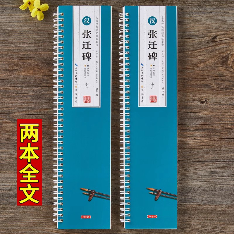 汉隶张迁碑 名家碑帖近距离临摹字卡（米字格高清全文放大本+原碑拓本）张迁碑隶书书法毛笔练字帖 附简体旁注 崇文书局 - 图3