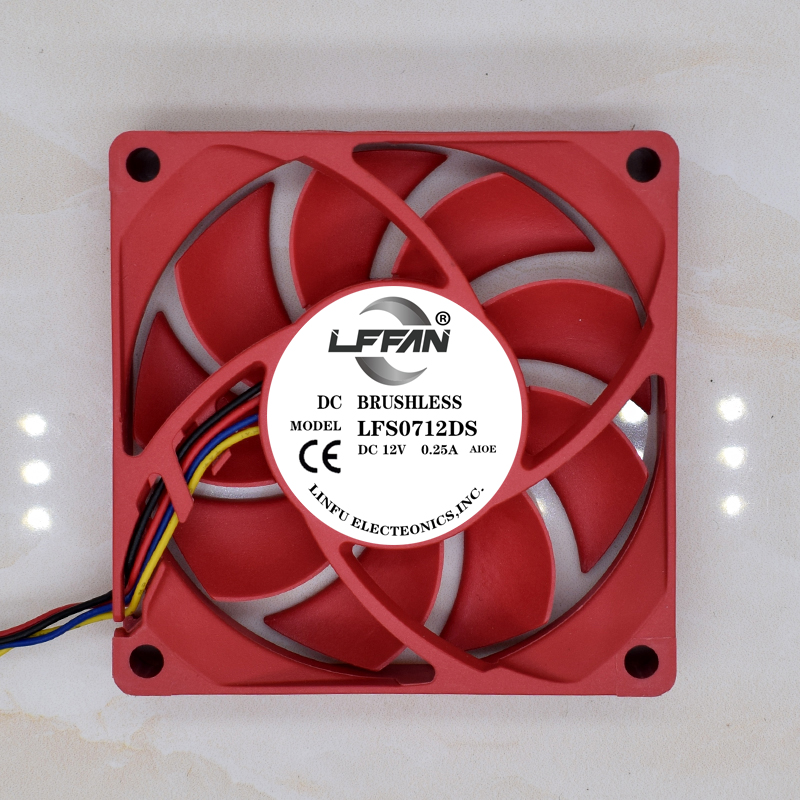 LFFAN 7CM/厘米7015 12v PWM AMD CPU散热风扇AM2+ AM3+ FM1 FM2+ - 图3