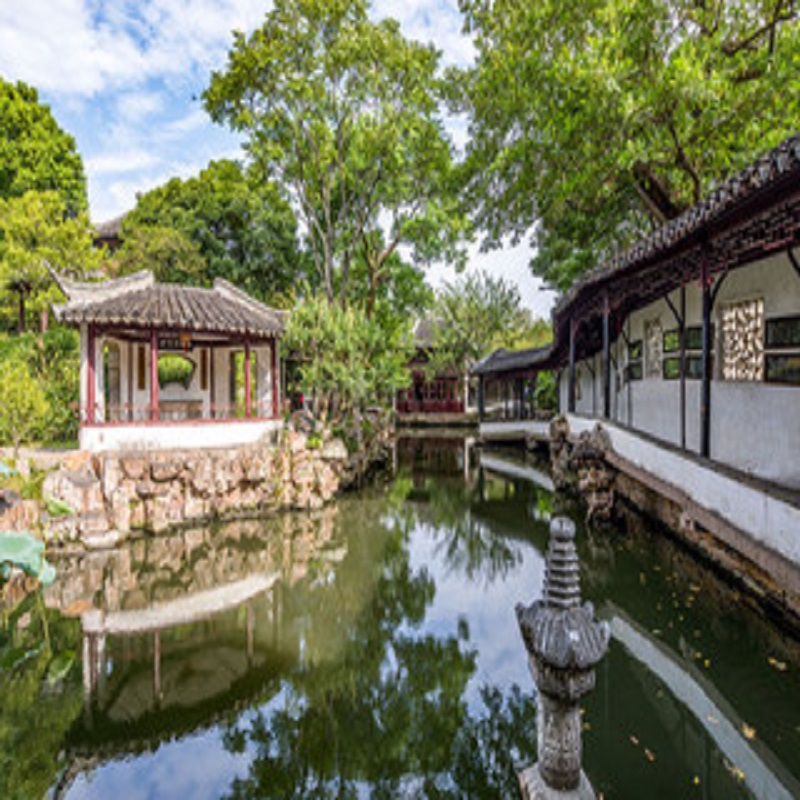 『苏州纯玩旅游狮子林拙政园寒山寺山塘街虎丘套餐自选一日游-图1